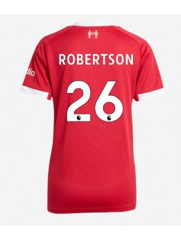 Zenske Futbalové oblečenie Liverpool Andrew Robertson #26 2025-26 Krátky Rukáv - Domáci Zenske Futbalové oblečenie Liverpool Andrew Robertson #26 2025-26 Krátky Rukáv - Domáci